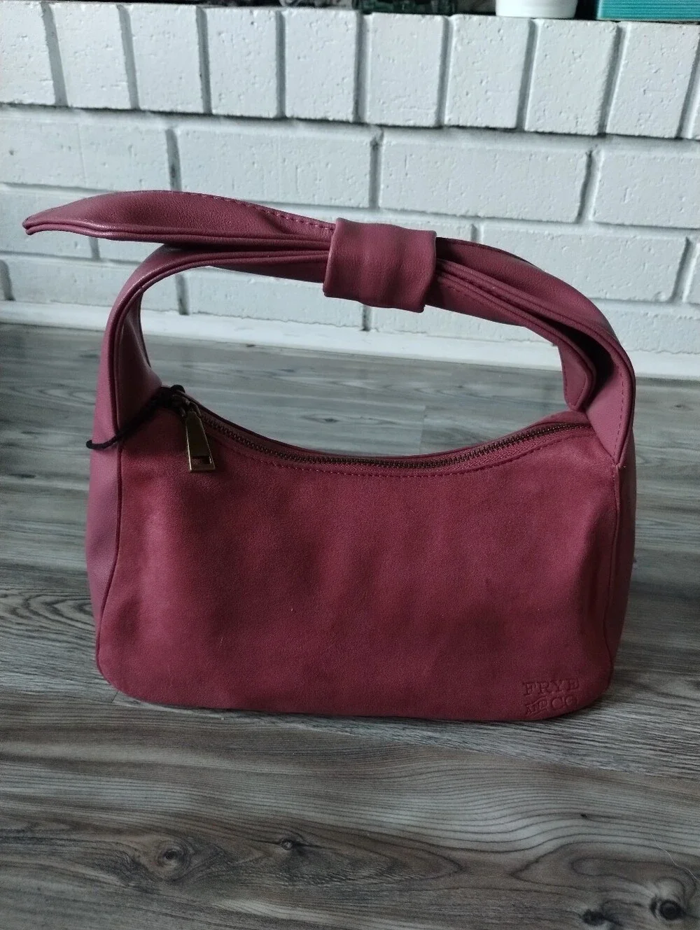 Frye and Co. Franny Mini Hobo Purse Pink